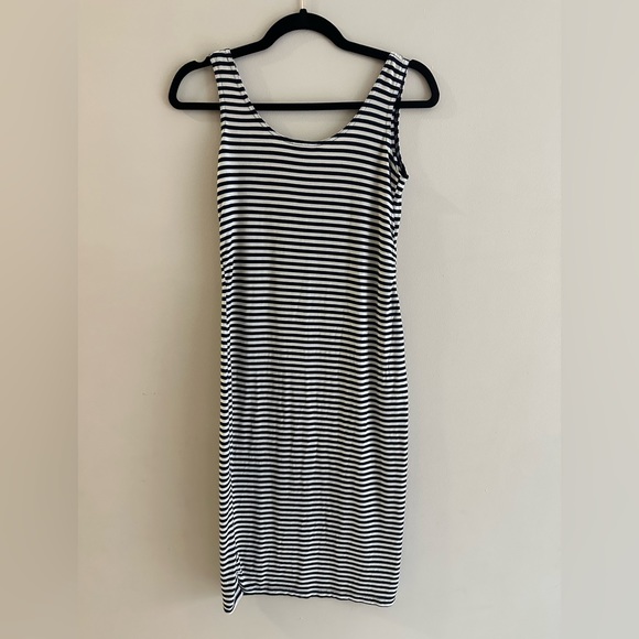 Belly Maternity Striped Blue & White Dress Size XS - Picture 3 of 4